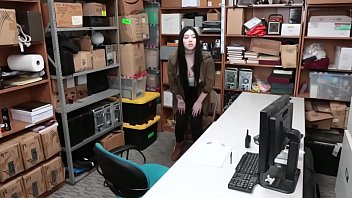 Preview 1 of Kinarxxx Video - Fuck this hot and horny teen in doggystyle to stop shoplifting!