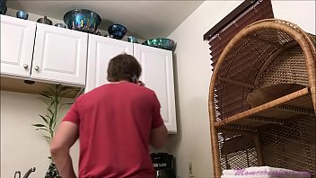 Preview 1 of Young Boy Sex With Friend Mom - Step &#039_s Unexpected Visit - Brianna Beach - Comes First - Preview