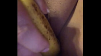 Preview 2 of Golf Tease - Solo Milf Fucks Banana