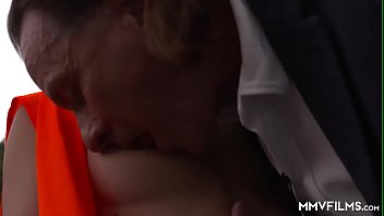 Preview 2 of Mom Is Girlfriends - Hot German wife with big tits gives a fantastic blowjob