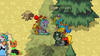 Preview 3 of Flashing Big Boobs In The Car - Pony Town porn
