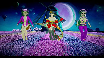 Preview 1 of Kya Parker Movies - 【MMD R18】HaruWei BAAM (RUS cover)