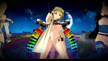 Preview 4 of Kya Parker Movies - 【MMD R18】HaruWei BAAM (RUS cover)