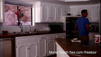 Preview 3 of Cazan Home Xnxlocal - Mom Shows Stepson and His Gf How To Fuck