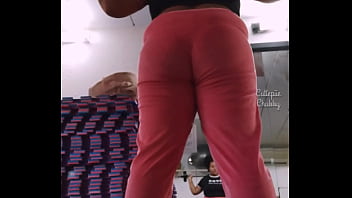 Preview 3 of Hd Brazzers Hard Core - BBW Ebony Gym Squats Big Ass