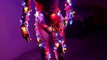 Preview 1 of Hji Teenx - Deepavali&#039_s Gift Sex for Me Wife Lighting Body with Wife.