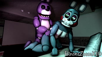 Preview 2 of Pregnant In Fake Taxi - Bonnie X Toy Bonnie (FNaF Animation)