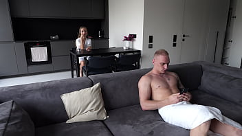 Preview 1 of Sexy Alman Video - A good baby gets a dick in her Pussy with pleasure and enjoys it.
