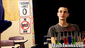 Preview 1 of American Hd Blowjob - Handsome student Nick Simpson bends over for gay teachers cock