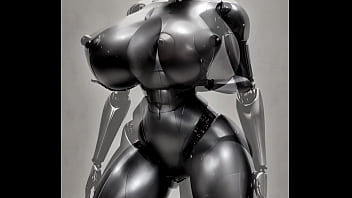 Preview 1 of 3gp King Romantic - You Will Not Hold With This Sex Robot Model With Huge Tits [AI]