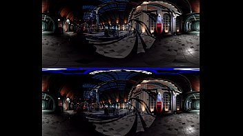 Preview 2 of Taiwan Sexvidio - EvilEyeVR - A Victorian Train Station Fantasy with sexy Bobbi Dylan