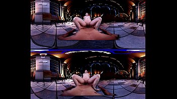 Preview 4 of Taiwan Sexvidio - EvilEyeVR - A Victorian Train Station Fantasy with sexy Bobbi Dylan