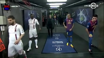 Preview 4 of Beurette Sex Black - Jogadores do Barcelona co&ccedil_ando o saco