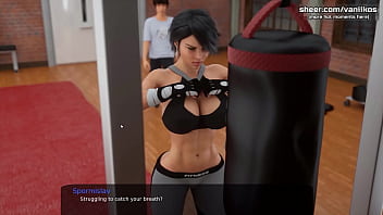 Preview 4 of Sex Trading - Milfy City[v0.6] l Horny milf teacher with a hot big ass gets a pussy creampie gloryhole l My sexiest gameplay moments l Part #43