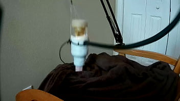 Preview 3 of Only One Big Big Ass - Poyostick Deskmount and a Venus 2000 Masturbation Machine