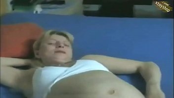 Preview 2 of Deep Mauth Sexy - Hot Pregnant Girl Inserts A Bottle In Her Pussy