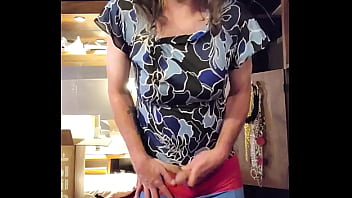 Preview 3 of Teen Defloration Russian - Sissy Masturbating