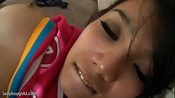 Preview 4 of Xnxxcom Usa - Young ladyboy jerking off on couch