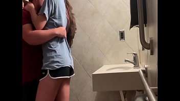 Preview 1 of Gym Sex Videos - University Students Almost Get Caught Fucking Within The Li