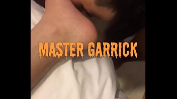 Preview 2 of Two Russian Teen Girl - Master Garrick humiliated slave with his holy feet