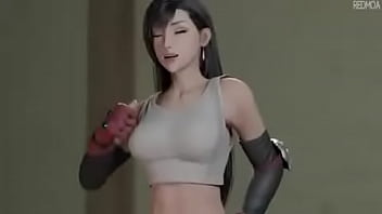 Preview 1 of Annan Thanki - Tifa goes 1v1