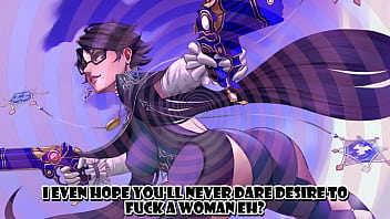 Preview 4 of Big Lady Sax - Fucked and turned into a slut by your futa milf Bayonetta (Hentai Femdom JOI,  Futanari,  Crossdressing...)
