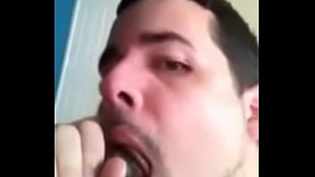 Preview 4 of Gloryhole Nudist Hair - Cumpig sucking a BBC