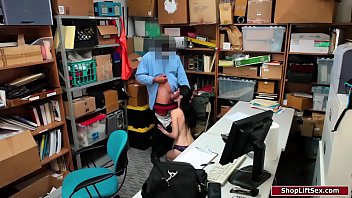 Preview 3 of Sunny Leone Chut Videos - Hot shoplifter banged by horny officer