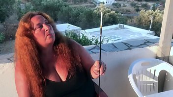 Preview 1 of Double Cock In Hole - Augusta- A fetish smoker with the longest holder ever Active