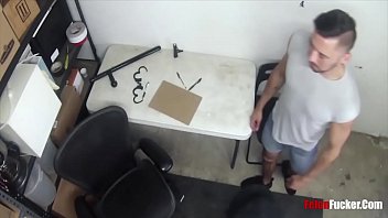Preview 1 of Bbc Skinny Hard Anal - Rectal Inspection Gone Wrong- Gay COP Strikes Again