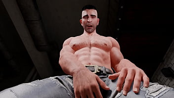 Preview 1 of Chaima Hag - David King roughly face fucks Dwight