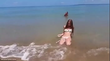 Preview 4 of Wwwsex Kuw - Two Girls have a Fun Time at the Beach