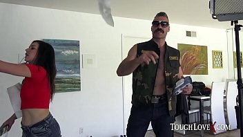 Preview 1 of Joi With Condom - TOUGHLOVEX Karl fucks his new assistant Juliette March