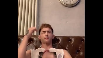 Preview 4 of Home Giral - Handsome Asian guy pissing jerkoff