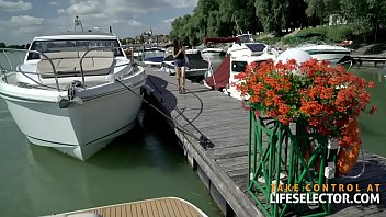 Preview 1 of Pakistani Cupals Xxx Forplay - Yacht Sex with sexy teacher Lilu Moon