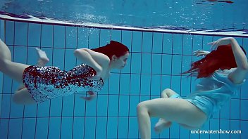 Preview 2 of Desi Handycam Rape - Dashka and Vesta underwater teens