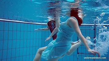 Preview 3 of Desi Handycam Rape - Dashka and Vesta underwater teens