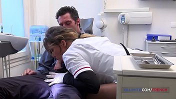 Preview 2 of Sara J Gym - Dentist Anna Polina anal sex with her patient