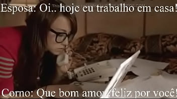 Preview 1 of The Docter Japen - Corno liga pra esposa que est&aacute_ dando pro chefe na cama  da pr&oacute_pria casa