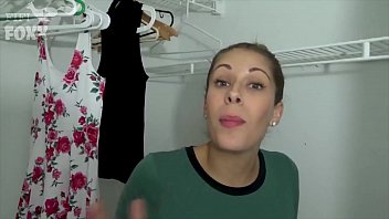 Preview 1 of Pussy Leaking Pics - step Mom &amp_ Son Share a Dressing Room - Son Gets Accidental Boner,  POV - Step Mom Fucks Son - Nikki Brooks