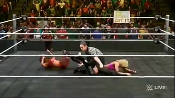Preview 3 of Indian Sugharat Xxx Videos - Ref face fucks Charlotte Flair in hot 3 way WWE 2K20
