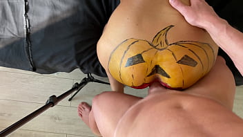 Preview 3 of Shane Diesel Gand Fuck - Stepmom celebrating Halloween with best fuck
