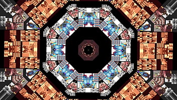 Preview 1 of Sunny Leone On Red Sarie - kaleidoscope porn No 1