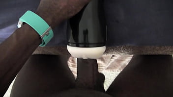 Preview 1 of Best Bruzzers - Fucking a Fleshlight while Watching Porn *Short Clip*