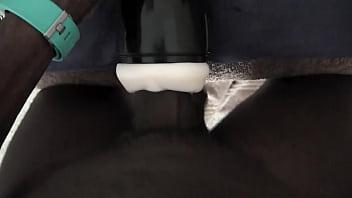 Preview 4 of Best Bruzzers - Fucking a Fleshlight while Watching Porn *Short Clip*