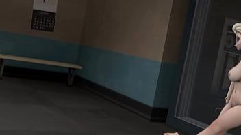 Preview 1 of My Sis Fucking Plumber - SFM Elsa Facesitting Anna ( Face Farting and Ass Licking Animation)