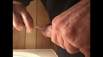 Preview 2 of Hang Porn Com - Cockfish gaffed and readied for the knife