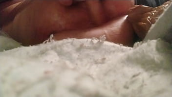 Preview 4 of Bbw Caught Fuck - Anal fucking myself again with a bat and then fingering