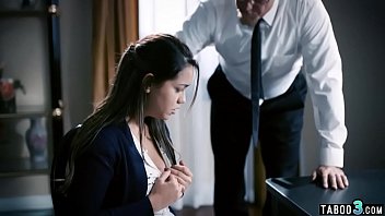 Preview 1 of 19 Year Old Japan - Corrupt bishop manipulates naive teen slut into fuck