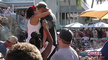 Preview 1 of Cunnilingus On Top - Insane Pussy Twerk Pool Party Key West Fest Sluts
